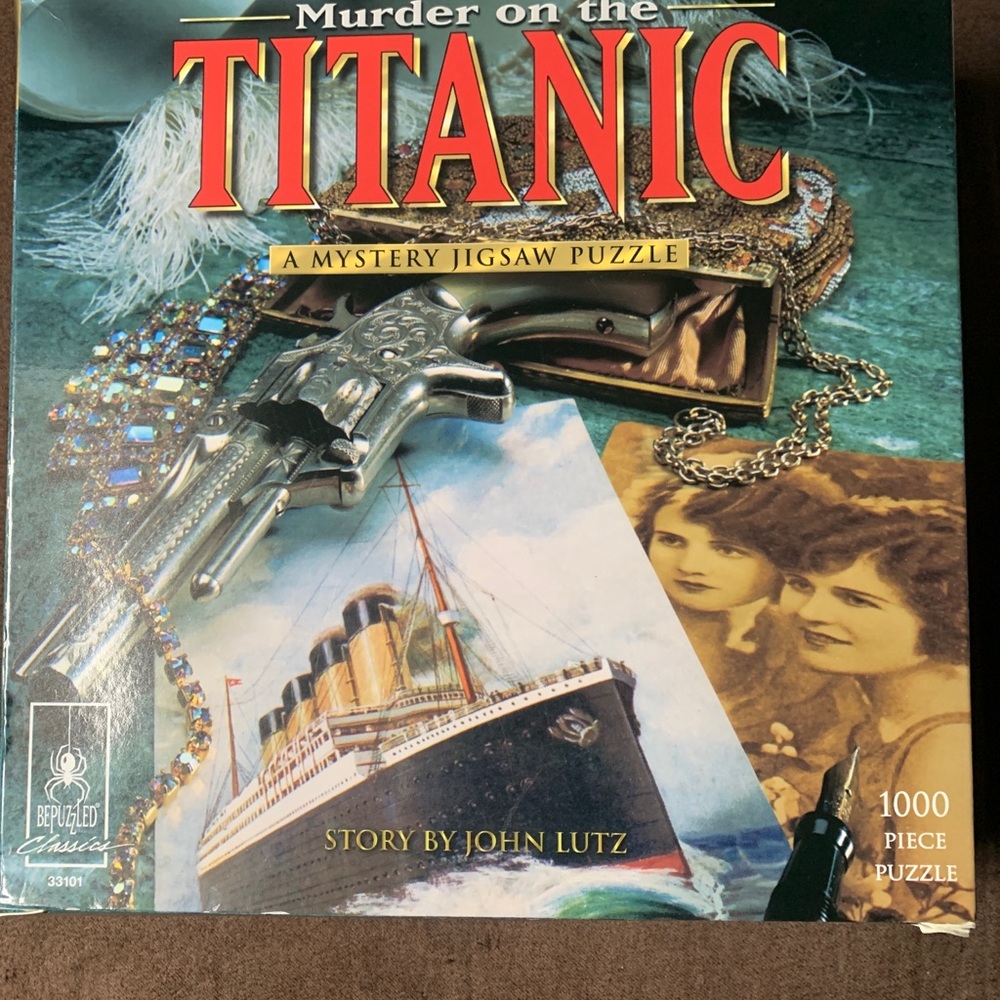 Murder on the Titanic: A Mystery Jigsaw Puzzle